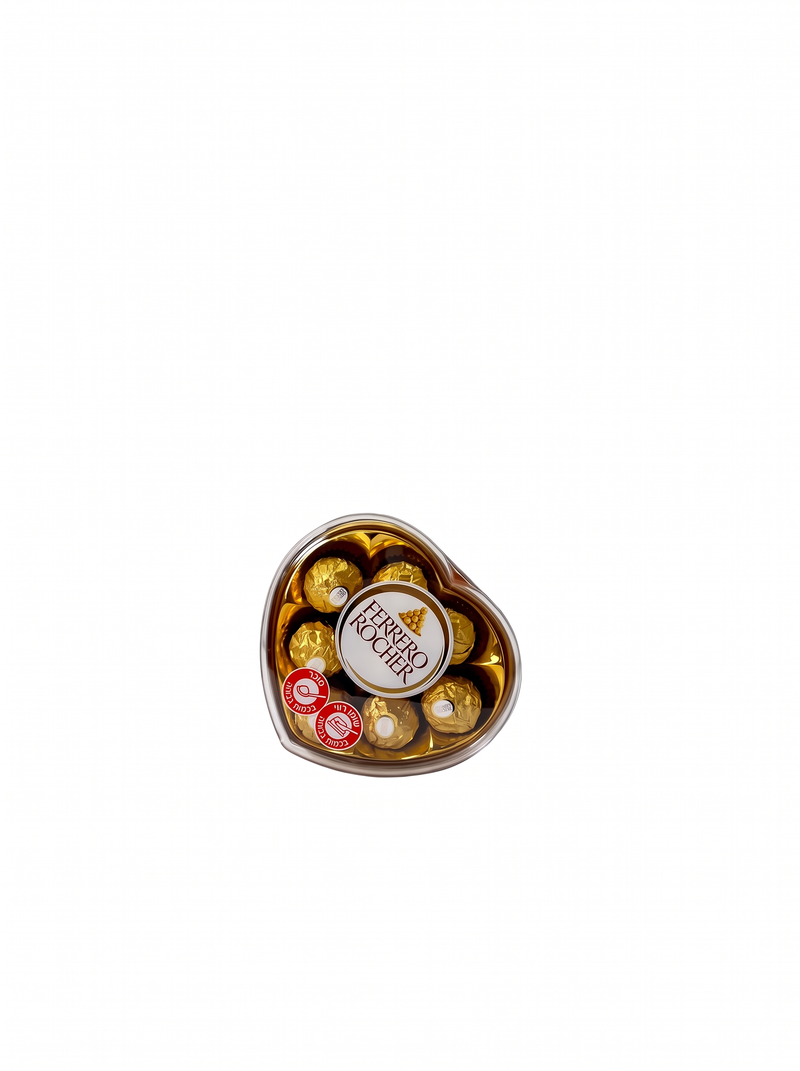 מארז ferrero rocher לב