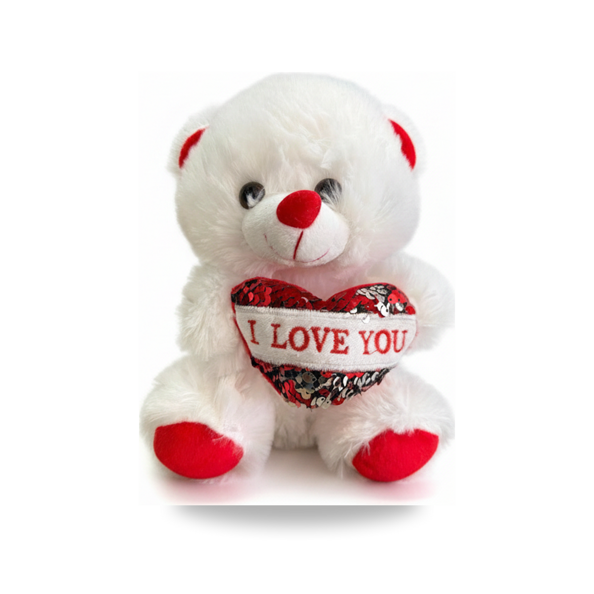 דובי לבן I LOVE YOU